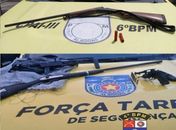 Armas apreendidas