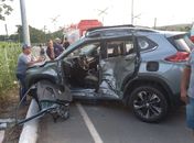 Seis pessoas ficam feridas em colisão na AL-105