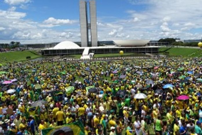 Protesto em Brasília