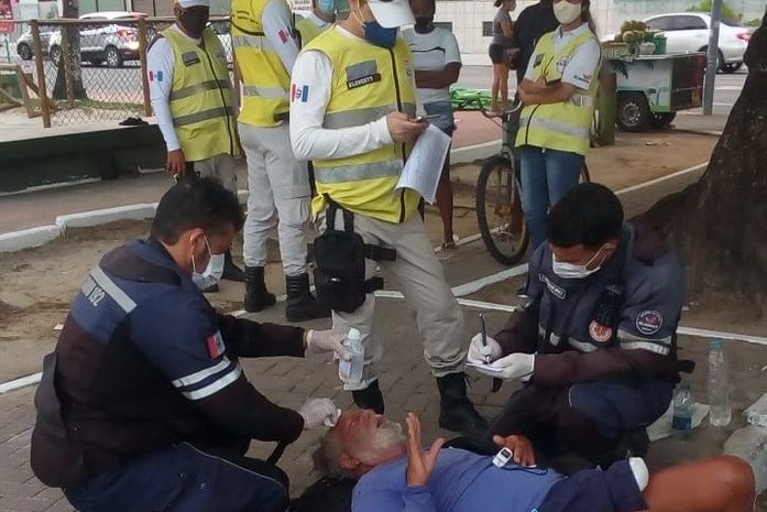 Idoso é encaminhado ao HGE após ser picado por uma aranha no olho