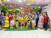 Arraiá dos Idosos marcou o mês de São João em Barra de Santo Antônio