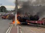 Acidente na Avenida Rota do Mar