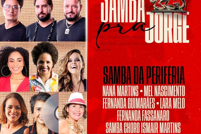 Samba pra Jorge homenageia santo padroeiro dos sambistas