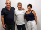 Edberto Ticcianelli, Dinho Lopes e Weldja Miranda, missão para mais dois anos na Diretoria