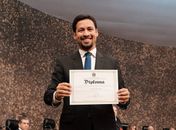 Durante diplomação, Rodrigo Cunha relembra sua trajetória e diz que encontrou seu propósito de vida