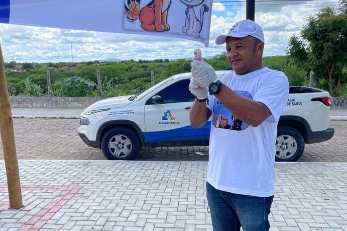 Saúde de Major Izidoro promove campanha de vacinação para cães e gatos