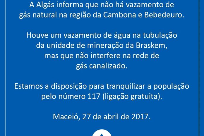 Que o choque entre Estado e Município sobre suposto vazamento sirva de lição...