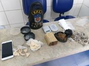 Acusado de tráfico de drogas é preso ao tentar fugir de abordagem policial