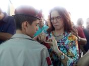 Professora Graça participa de formatura de alunos da Escola Militar Tiradentes