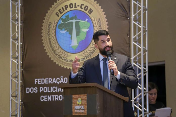 Deputado Fabio Costa participa de congresso no Tocantins e é reconhecido pelo empenho na aprovação da Lei Orgânica da Polícia Civil