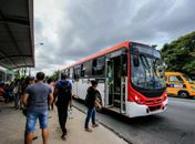 Ônibus do Sistema Integrado de Mobilidade de Maceió (SIMM)