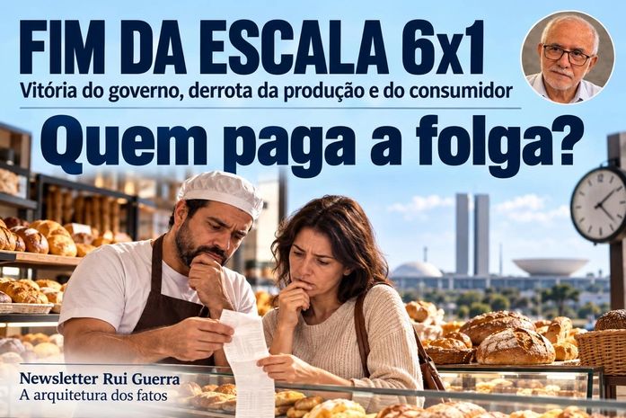 FIM DA ESCALA 6x1: Vitória de Lula, derrota da produção e do Consumidor