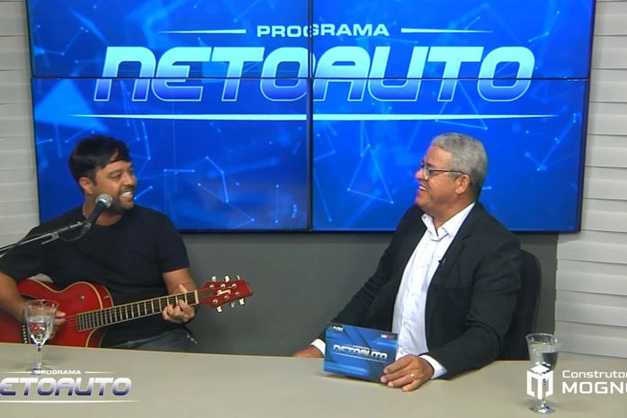Programa Neto Auto entrevista o cantor alagoano Tony Lima