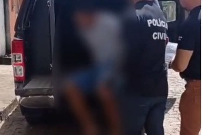 Acusado de estuprar a enteada durante sete anos, desde que a menina tinha 5 anos, é preso pela PC