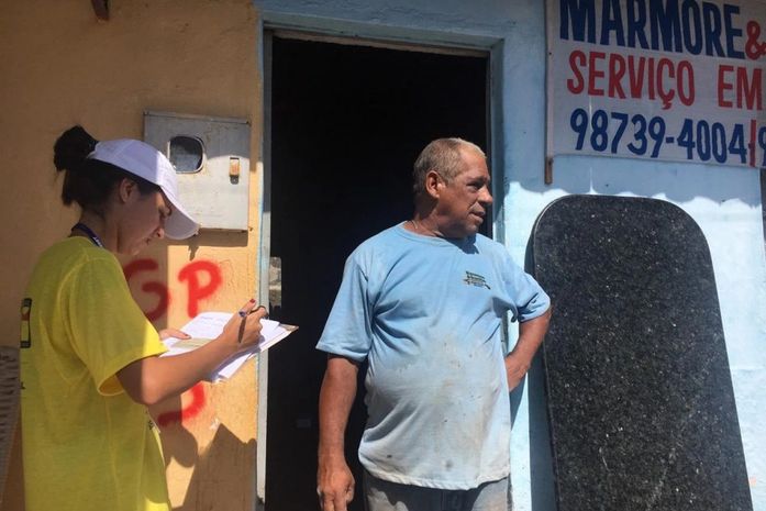 Levantamento populacional visita mais de mil casas na região do Mutange