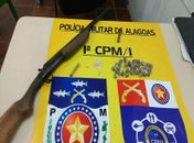 Material apreendido em São Miguel dos Campos