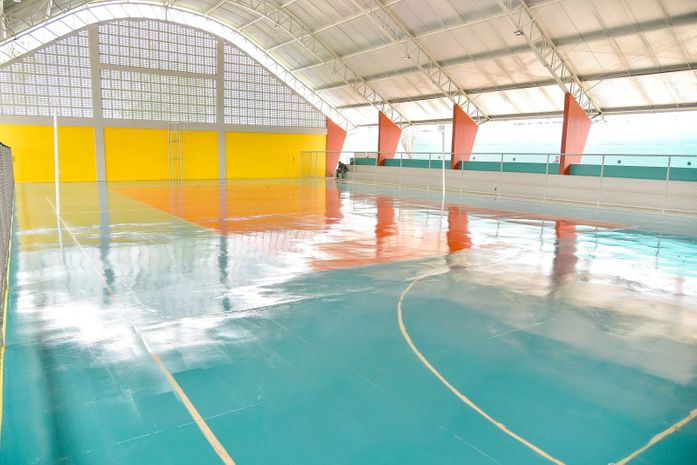 Prefeito Luciano Barbosa realiza, nesta terça (28), a entrega do Ginásio Acebílio Vieira Leite, no bairro Baixa grande