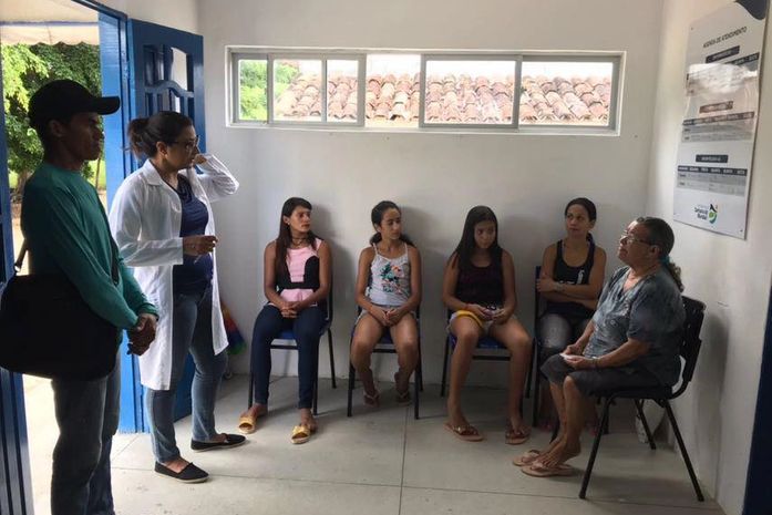 Saúde de Santana do Mundaú realiza ações de conscientização para a hanseníase