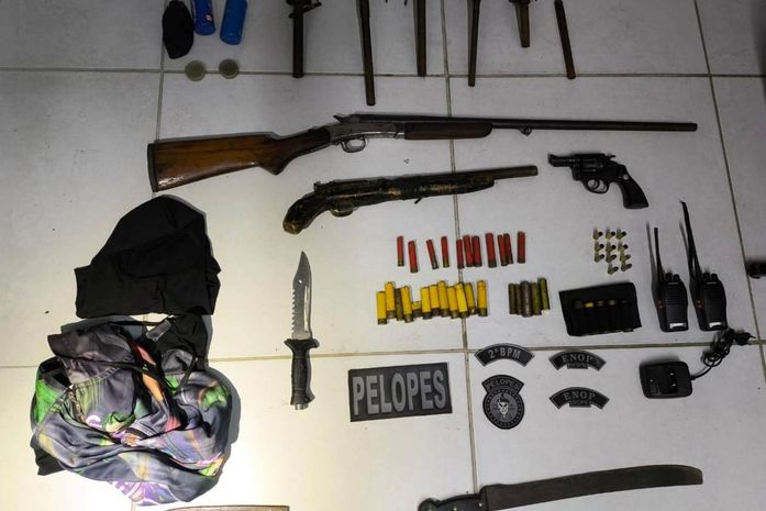 Suspeitos de matar adolescente são presos e armas e munições são apreendidas em Murici
