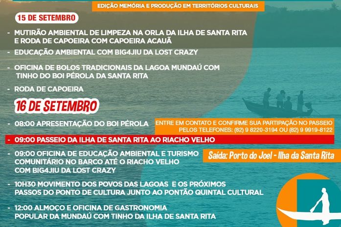 Movimento dos Povos das Lagoas realiza Passeio Octávio Brandão