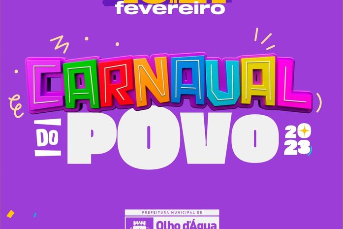 Prefeitura de Olho D'água das Flores anuncia programação do Carnaval do Povo 2023
