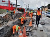 Avenida Gustavo Paiva: obras de manutenção em galeria têm 35% de execução