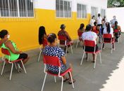Moradoras do Campo Redondo recebem serviços do SCFV da SEMDSH Penedo