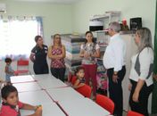 Prefeito elogiou a revitalização da Creche Eurides Correia de Sena