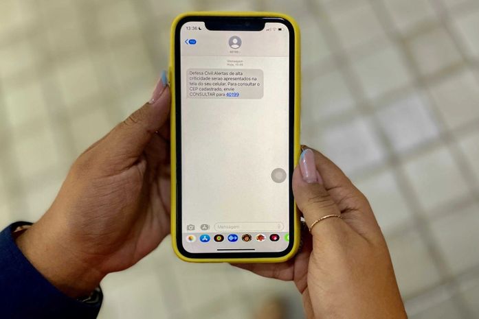 Defesa Civil Municipal reforça importância de receber alertas de risco no celular
