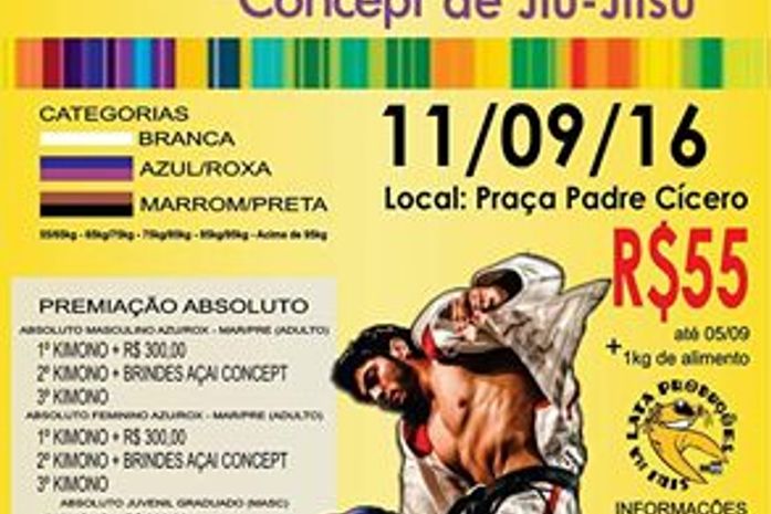 Inscrições prorrogadas para o maior campeonato de jiu-jitsu do interior