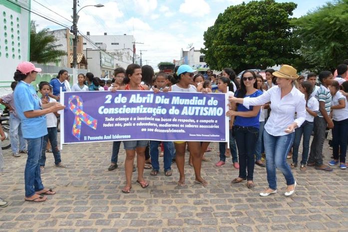 População de Major realiza caminhada no Dia do Autismo