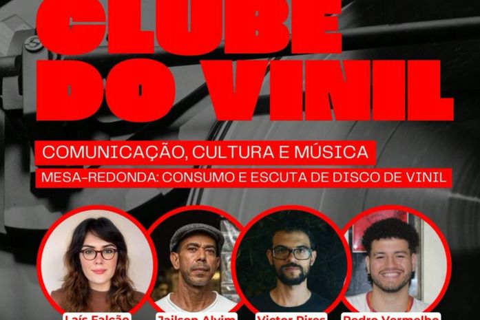 Clube do Vinil promove cultura, memória e música na Ufal; entrada é gratuita