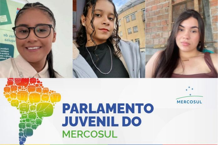 Três alunas da Rede Pública Estadual vão representar Alagoas no Parlamento Juvenil do Mercosul