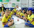 Projeto inspirado na Copa do Mundo promove inclusão, empatia e criatividade em escola municipal