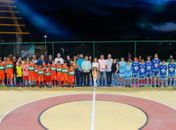 São José da Laje: Programa Municipal Mais Esporte Mais Vida entrega quadra poliesportiva à comunidade 