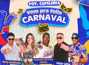 Carnaval do Povoado Capelinha promete quatro dias de muita alegria e tradição