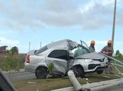 Acidente na Avenida Josefa de Melo