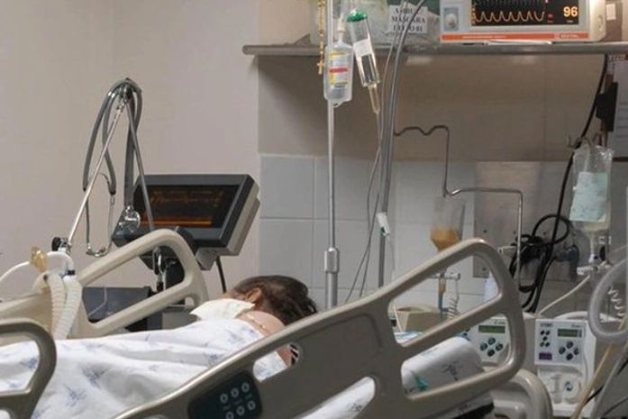 Paciente internado em leito de UTI