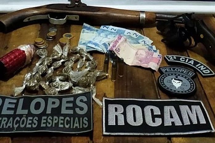 Polícia prende dupla suspeita planejar explodir GPM em Colônia Leopoldina