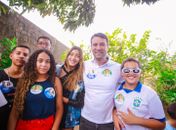 Adolescentes declaram primeiro voto a Daniel Barbosa para deputado federal