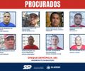 Alagoas intensifica buscas por criminosos de alta periculosidade incluídos em lista nacional do Ministério da Justiça