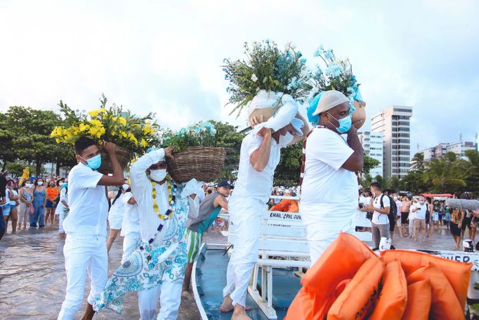 Festa das Águas: Maceió celebra o dia de Iemanjá na Praia de Pajuçara
