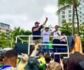 “Liberdade não tem preço”, diz Leonardo Dias em ato contra Lula e Moraes, em Maceió