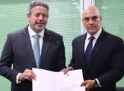 Arthur Lira e Alexandre de Moraes