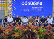 Arthur Lira participa de inaugurações em Coruripe ao lado do ministro do Esporte André Fufuca