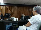 Professora Rita Namé, viúva do vereador Luiz Ferreira 