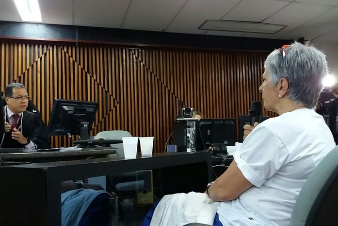 Professora Rita Namé, viúva do vereador Luiz Ferreira 