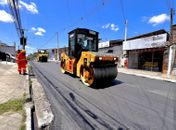 Prefeitura de Maceió executa novas obras de pavimentação na Chã da Jaqueira