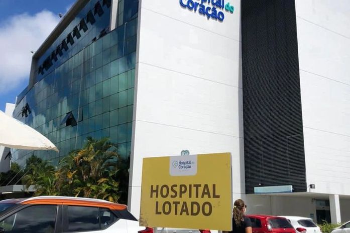 Com 100% de lotação nas UTIs, Hospital do Coração cancela atendimento de emergência