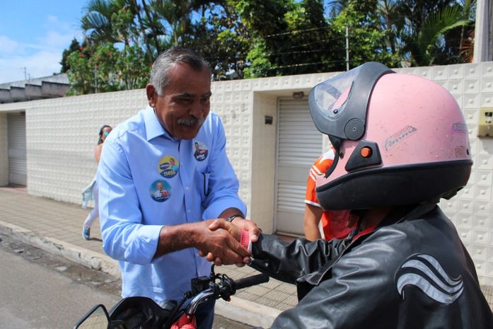 Primavera e João Paulo ll recebem deputado Tarcizo Freire com grande caminhada